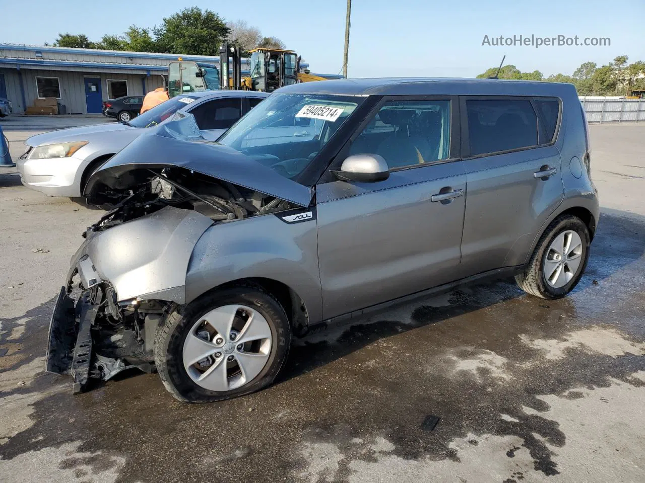 2016 Kia Soul  Gray vin: KNDJN2A2XG7344017