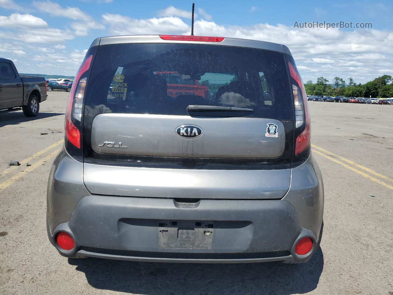 2016 Kia Soul  Gray vin: KNDJN2A2XG7385702