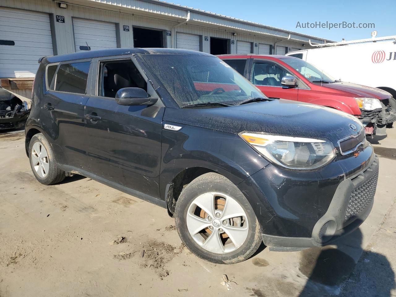 2016 Kia Soul  Черный vin: KNDJN2A2XG7387871