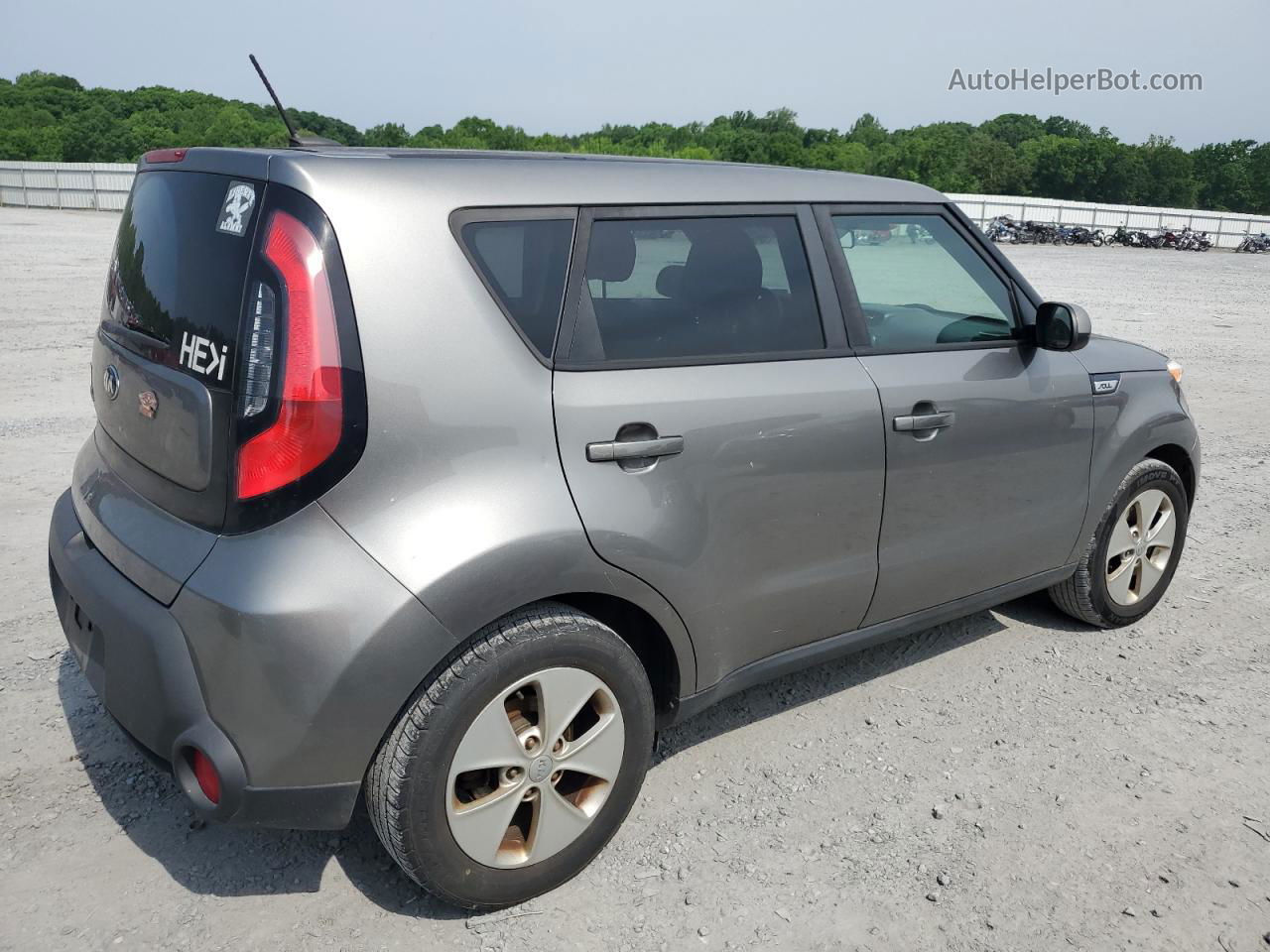 2016 Kia Soul  Gray vin: KNDJN2A2XG7403826