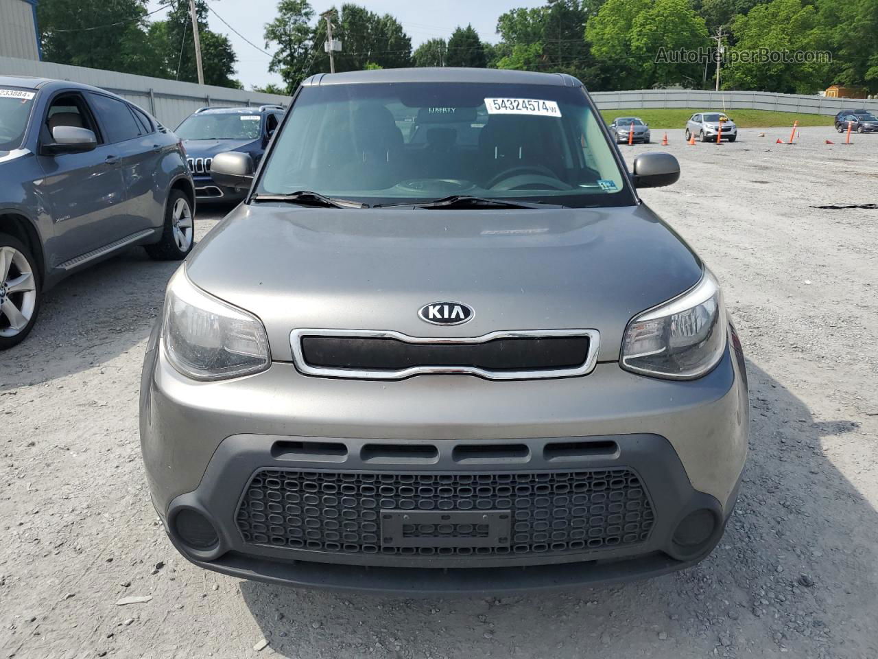 2016 Kia Soul  Gray vin: KNDJN2A2XG7403826