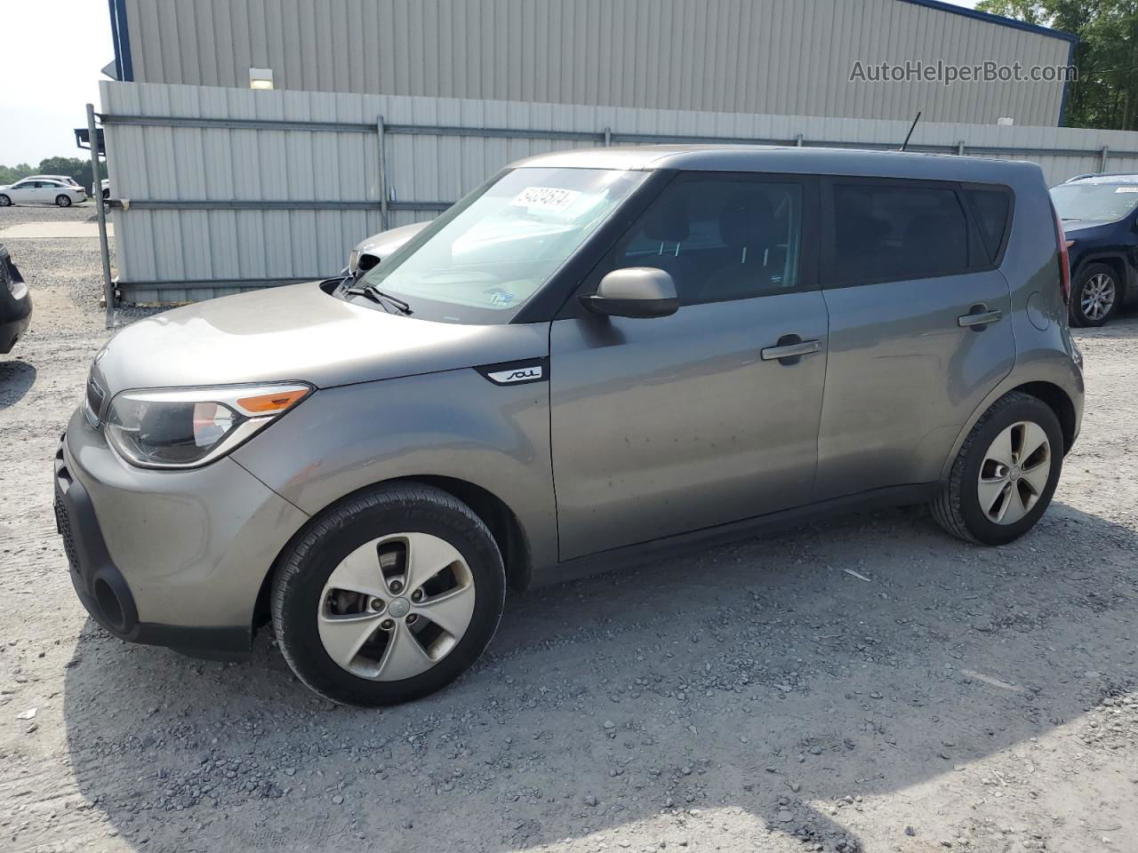 2016 Kia Soul  Серый vin: KNDJN2A2XG7403826