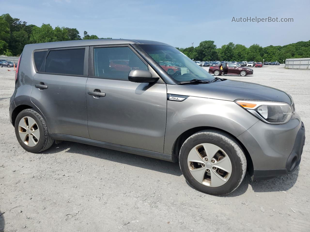 2016 Kia Soul  Gray vin: KNDJN2A2XG7403826