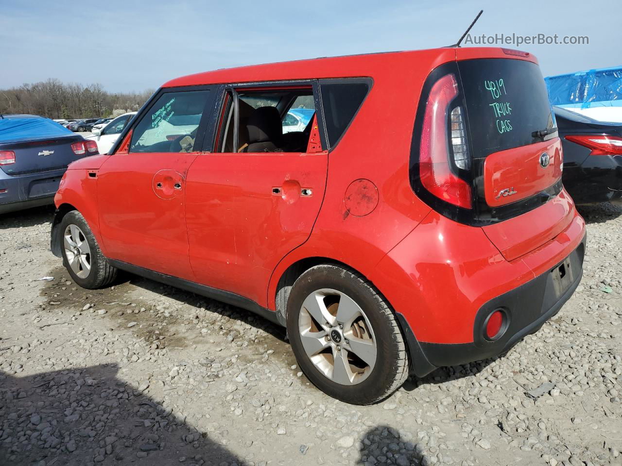 2019 Kia Soul  Красный vin: KNDJN2A2XK7644360