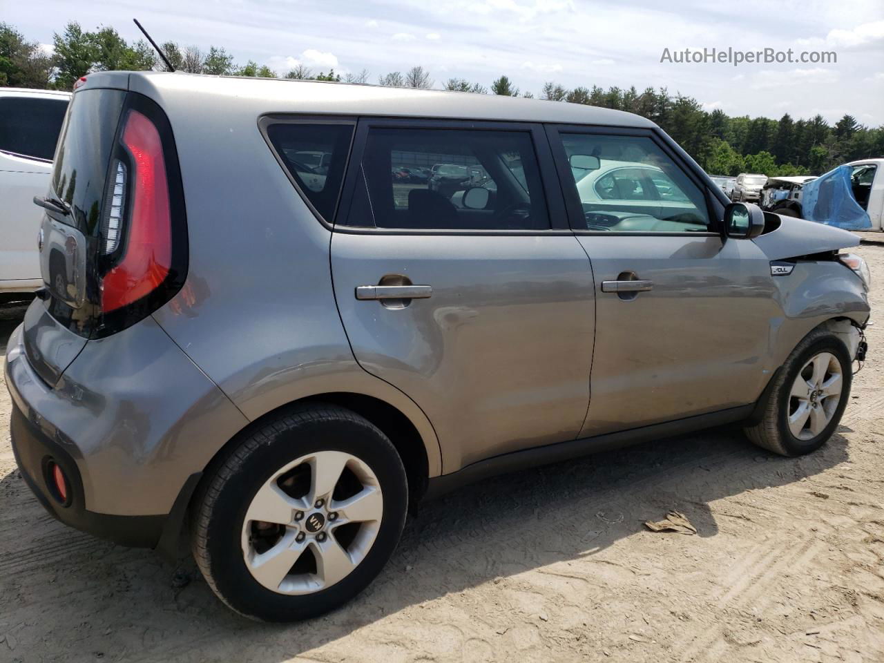 2019 Kia Soul  Серый vin: KNDJN2A2XK7662390