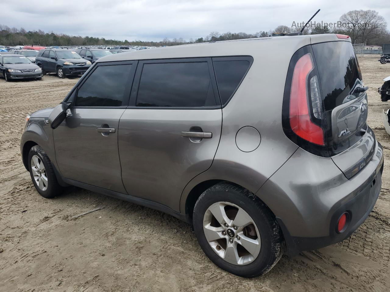 2019 Kia Soul  Gray vin: KNDJN2A2XK7673597