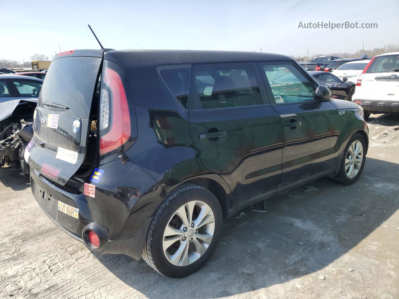 2016 Kia Soul + Черный vin: KNDJP3A50G7241408