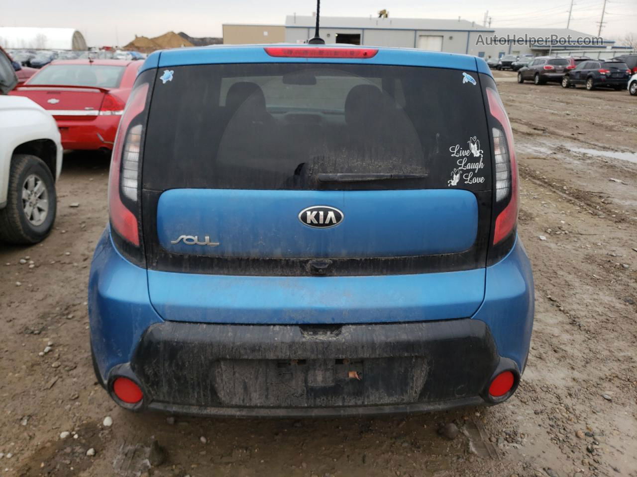 2016 Kia Soul + Blue vin: KNDJP3A50G7302840