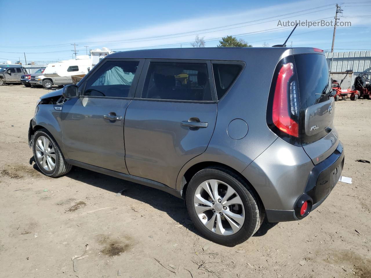 2016 Kia Soul + Gray vin: KNDJP3A50G7325583