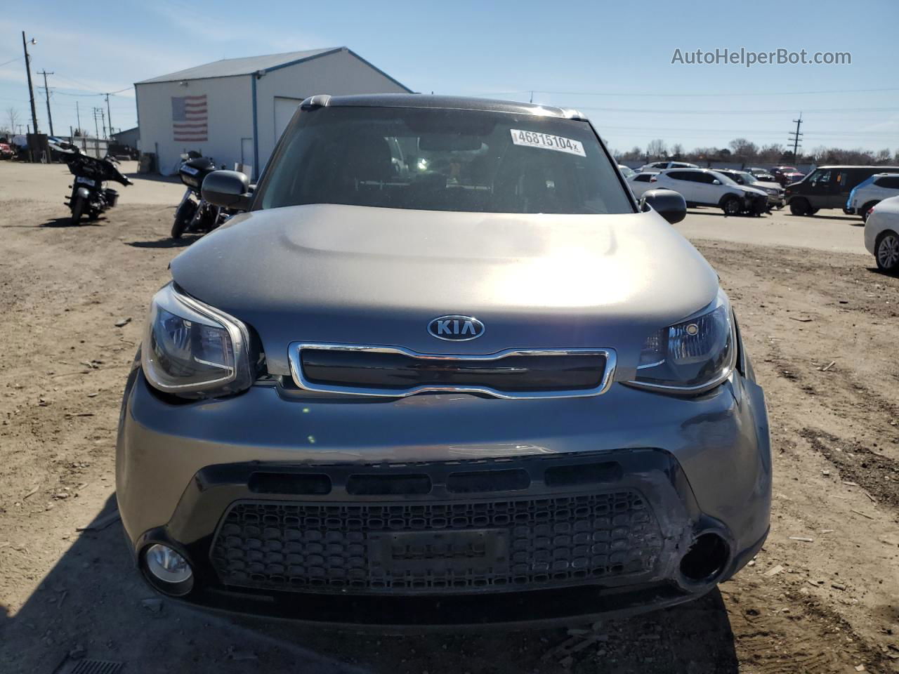 2016 Kia Soul + Gray vin: KNDJP3A50G7325583