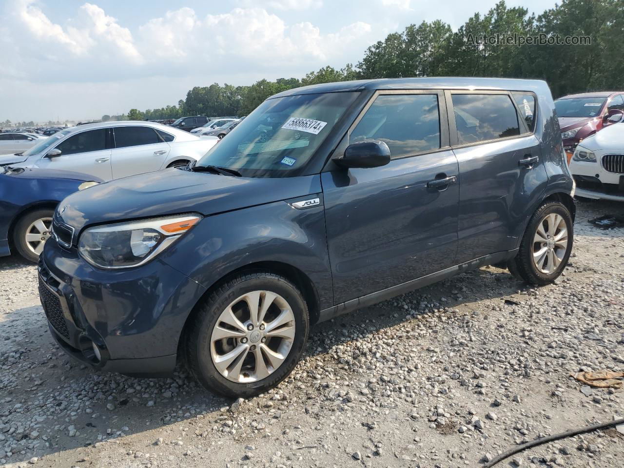 2016 Kia Soul + Blue vin: KNDJP3A50G7336647