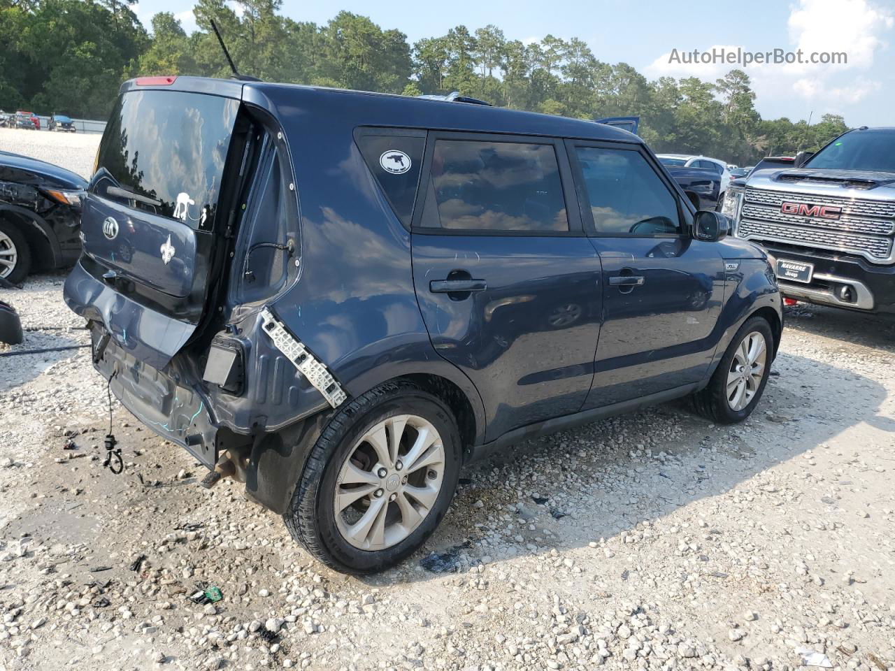 2016 Kia Soul + Blue vin: KNDJP3A50G7336647