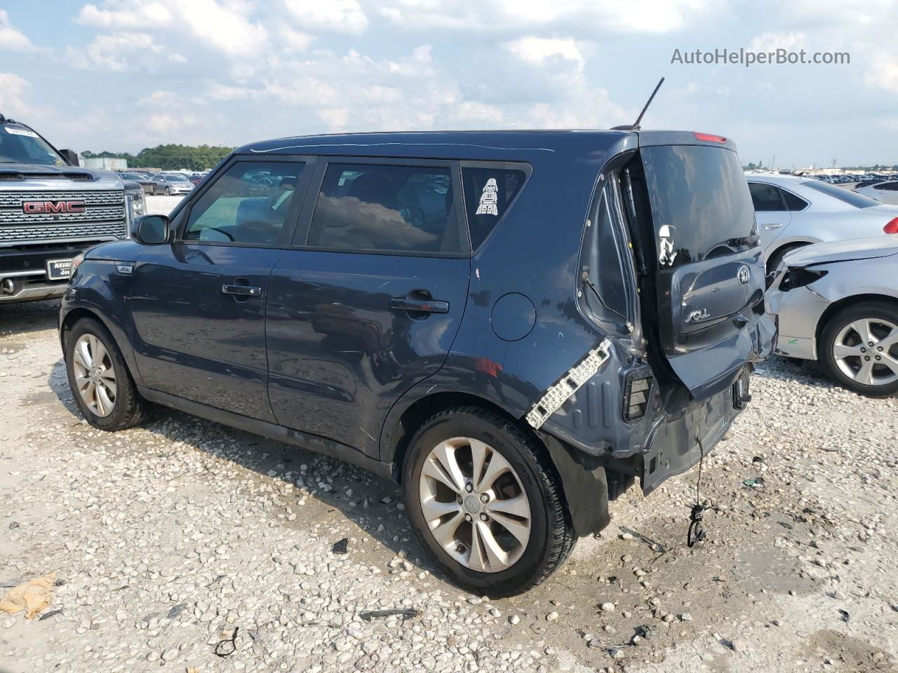 2016 Kia Soul + Blue vin: KNDJP3A50G7336647