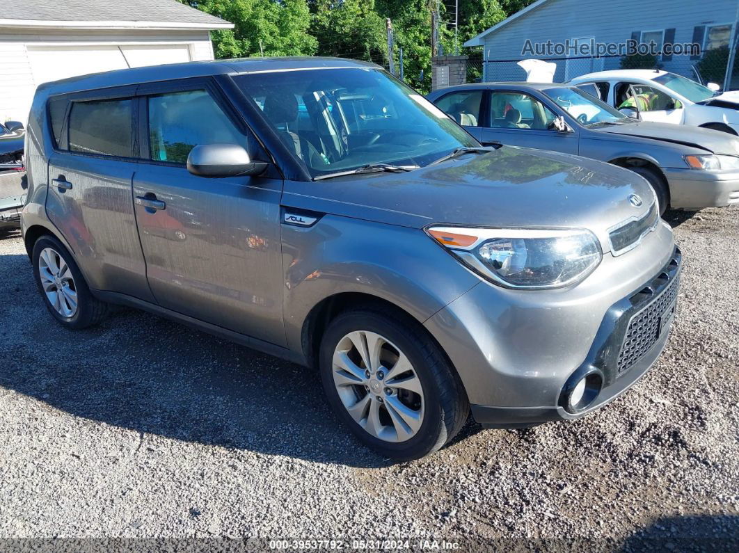 2016 Kia Soul + Pewter vin: KNDJP3A50G7398484