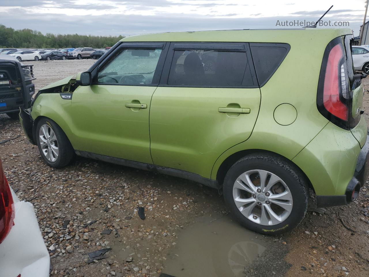 2016 Kia Soul + Green vin: KNDJP3A50G7819734