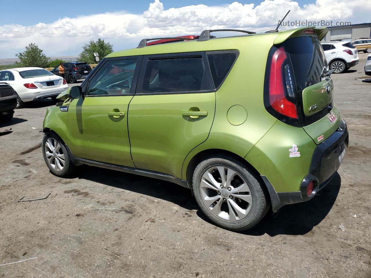 2016 Kia Soul + Green vin: KNDJP3A50G7853088