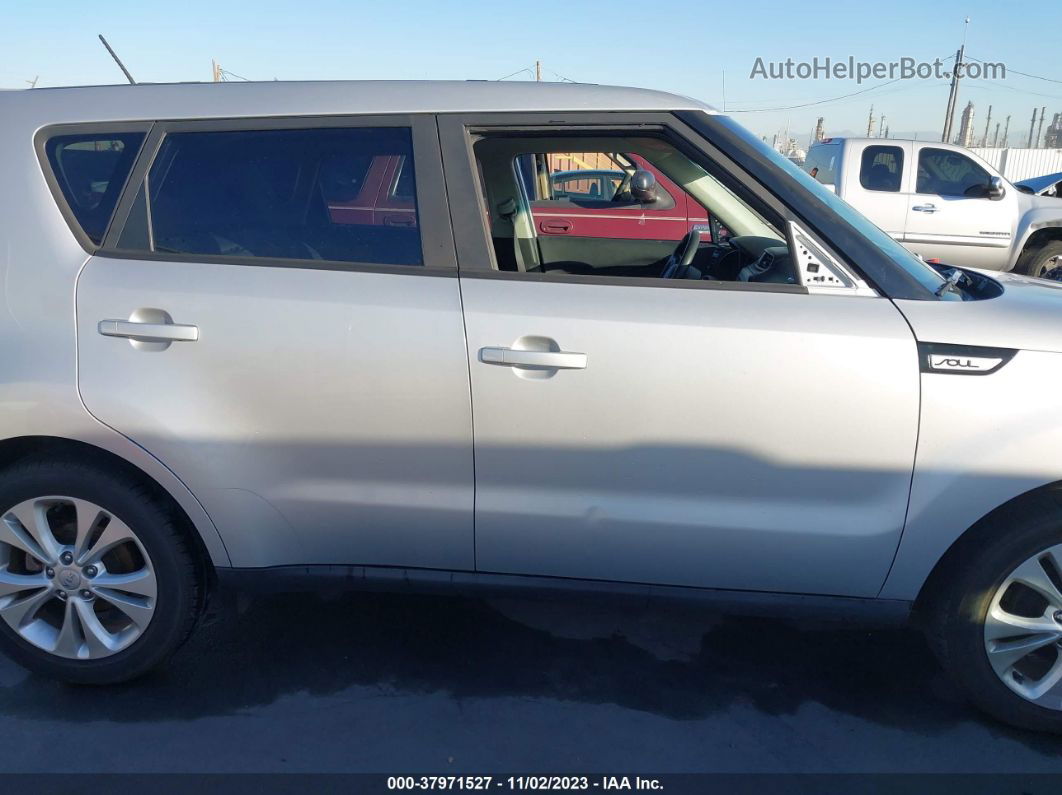 2016 Kia Soul + Silver vin: KNDJP3A50G7861398