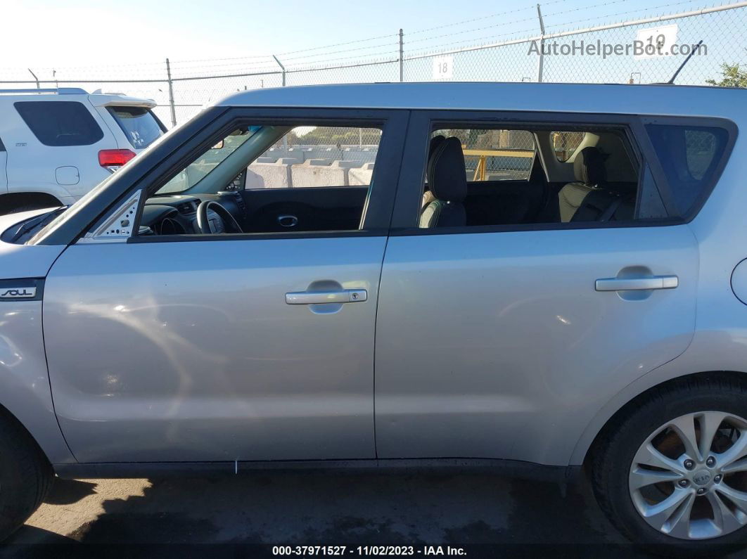 2016 Kia Soul + Silver vin: KNDJP3A50G7861398