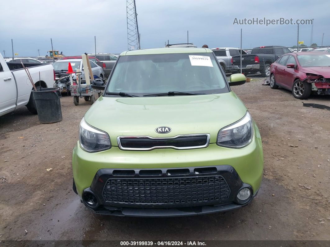 2016 Kia Soul + Зеленый vin: KNDJP3A50G7864267