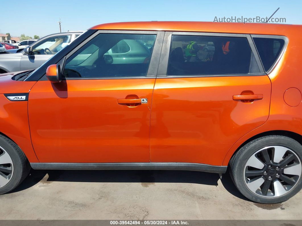 2019 Kia Soul + Orange vin: KNDJP3A50K7647925