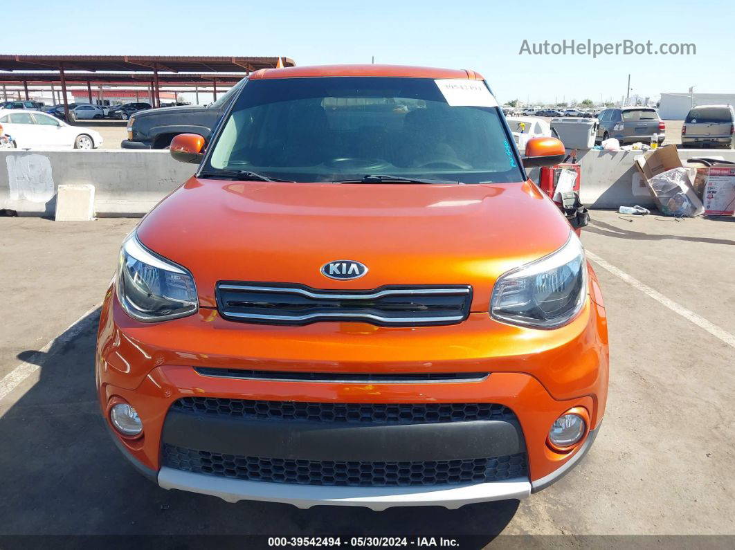 2019 Kia Soul + Orange vin: KNDJP3A50K7647925