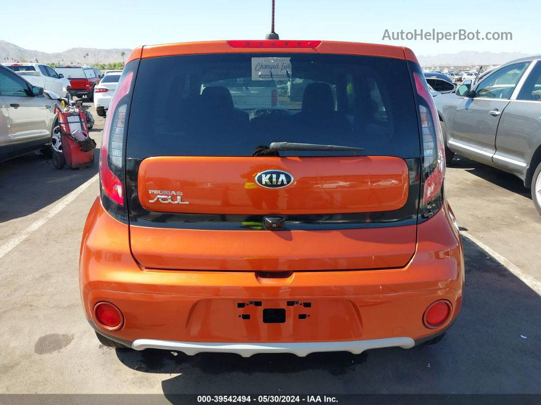 2019 Kia Soul + Orange vin: KNDJP3A50K7647925