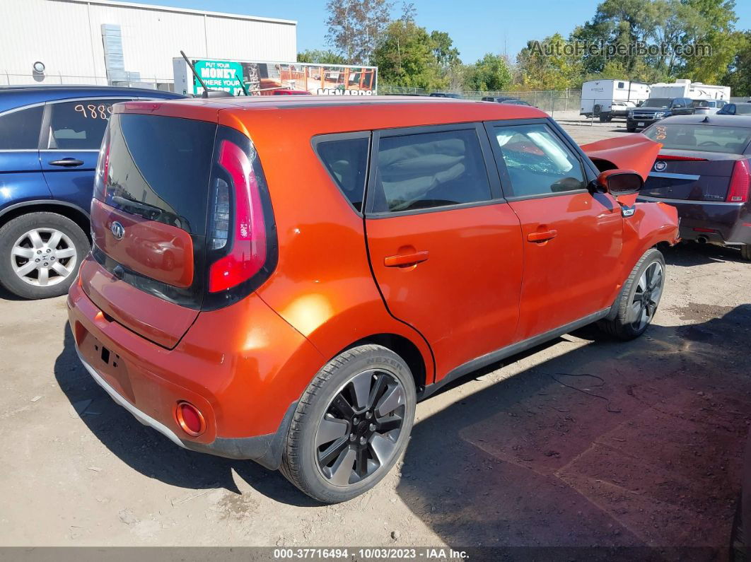 2019 Kia Soul + Orange vin: KNDJP3A50K7653160