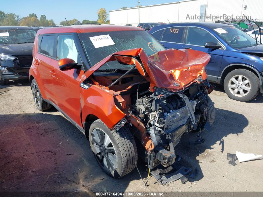 2019 Kia Soul + Orange vin: KNDJP3A50K7653160