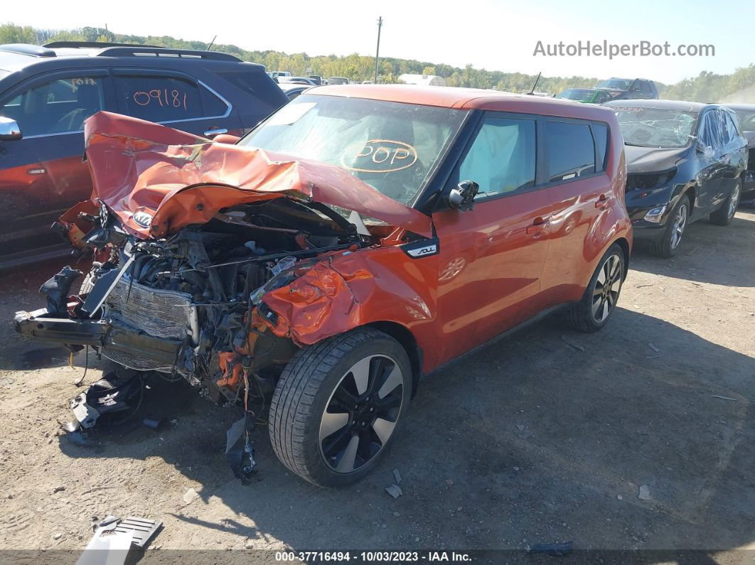 2019 Kia Soul + Orange vin: KNDJP3A50K7653160