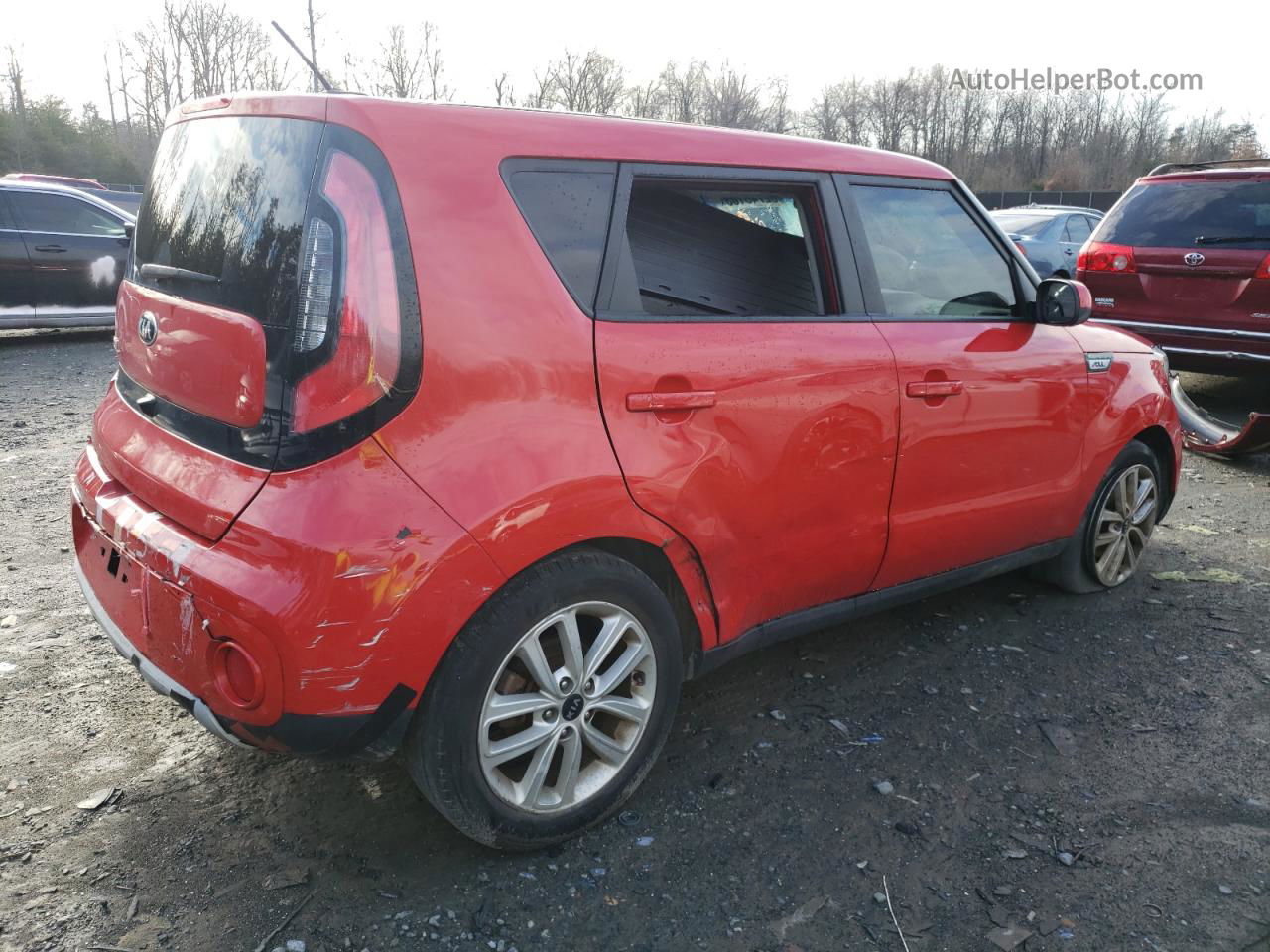 2019 Kia Soul + Red vin: KNDJP3A50K7664546