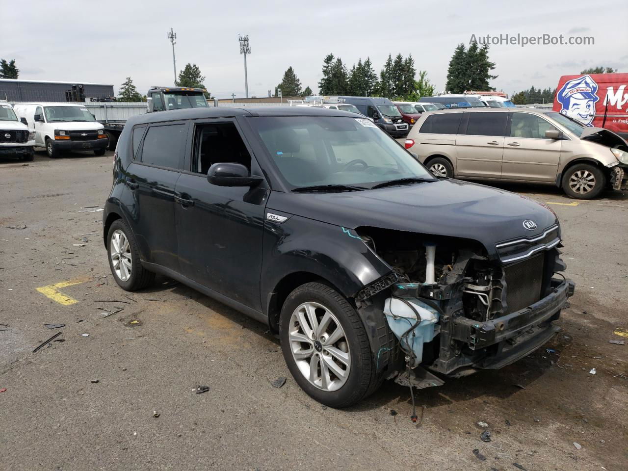 2019 Kia Soul + Black vin: KNDJP3A50K7667107