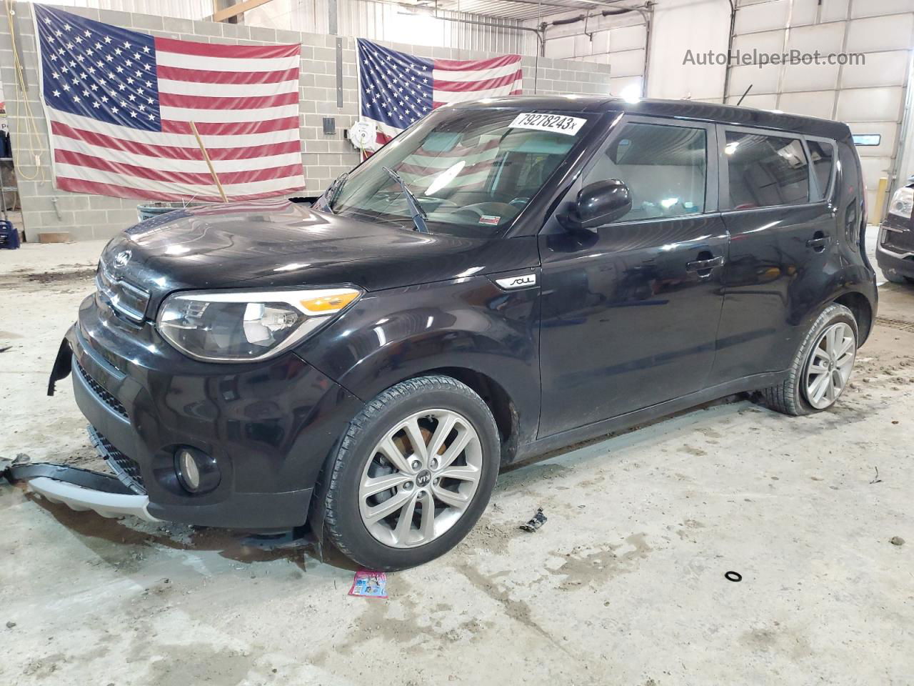 2019 Kia Soul + Black vin: KNDJP3A50K7671237