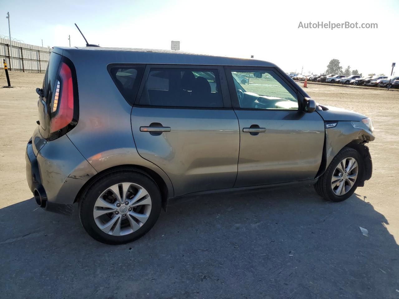 2016 Kia Soul + Gray vin: KNDJP3A51G7342599