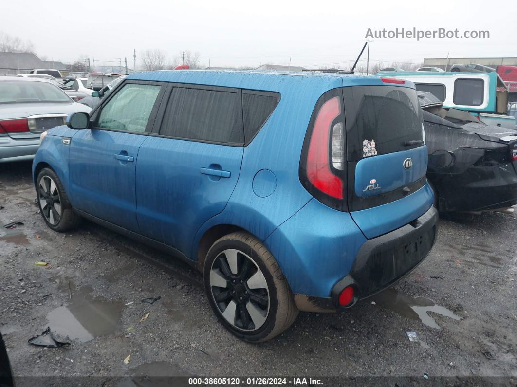 2016 Kia Soul + Blue vin: KNDJP3A51G7352498