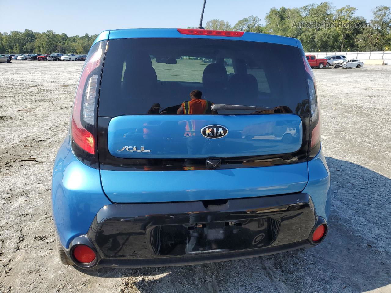 2016 Kia Soul + Синий vin: KNDJP3A51G7376574