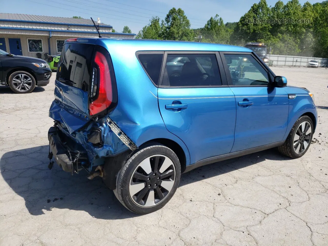 2016 Kia Soul + Blue vin: KNDJP3A51G7400985