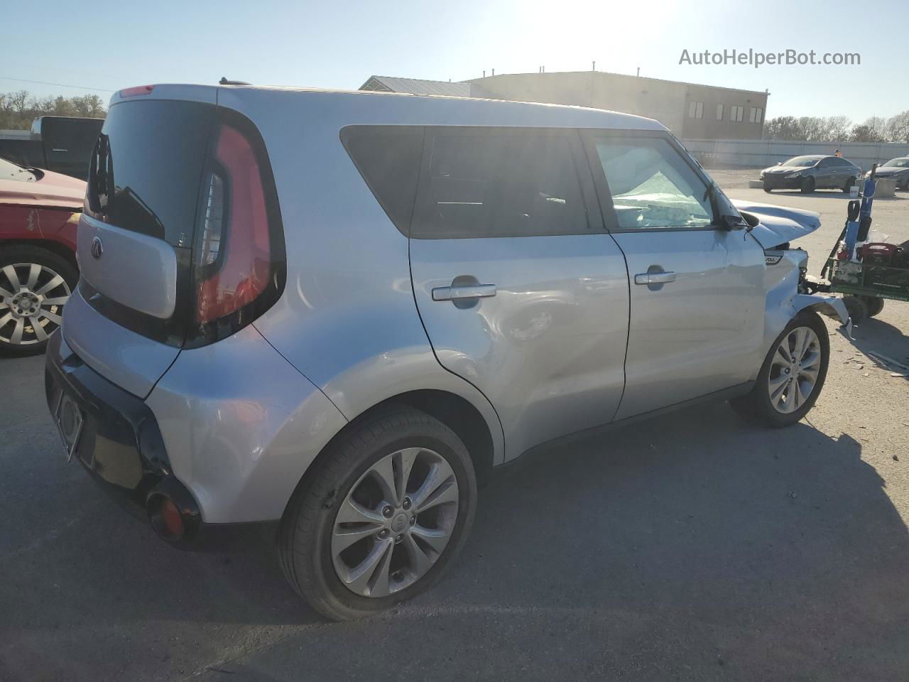 2016 Kia Soul + Silver vin: KNDJP3A51G7850474