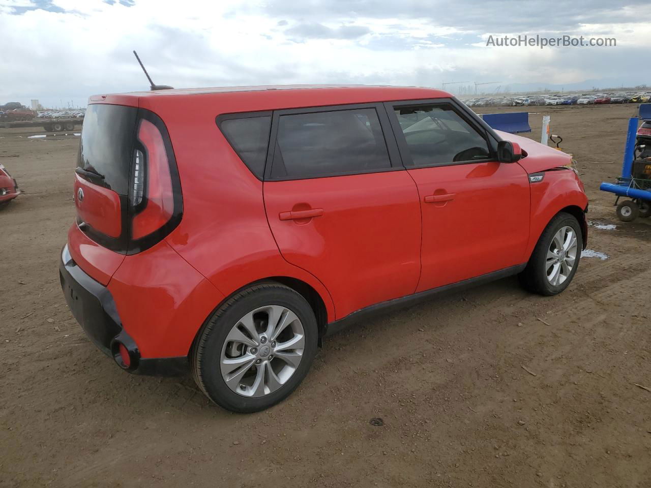 2016 Kia Soul + Красный vin: KNDJP3A51G7861524