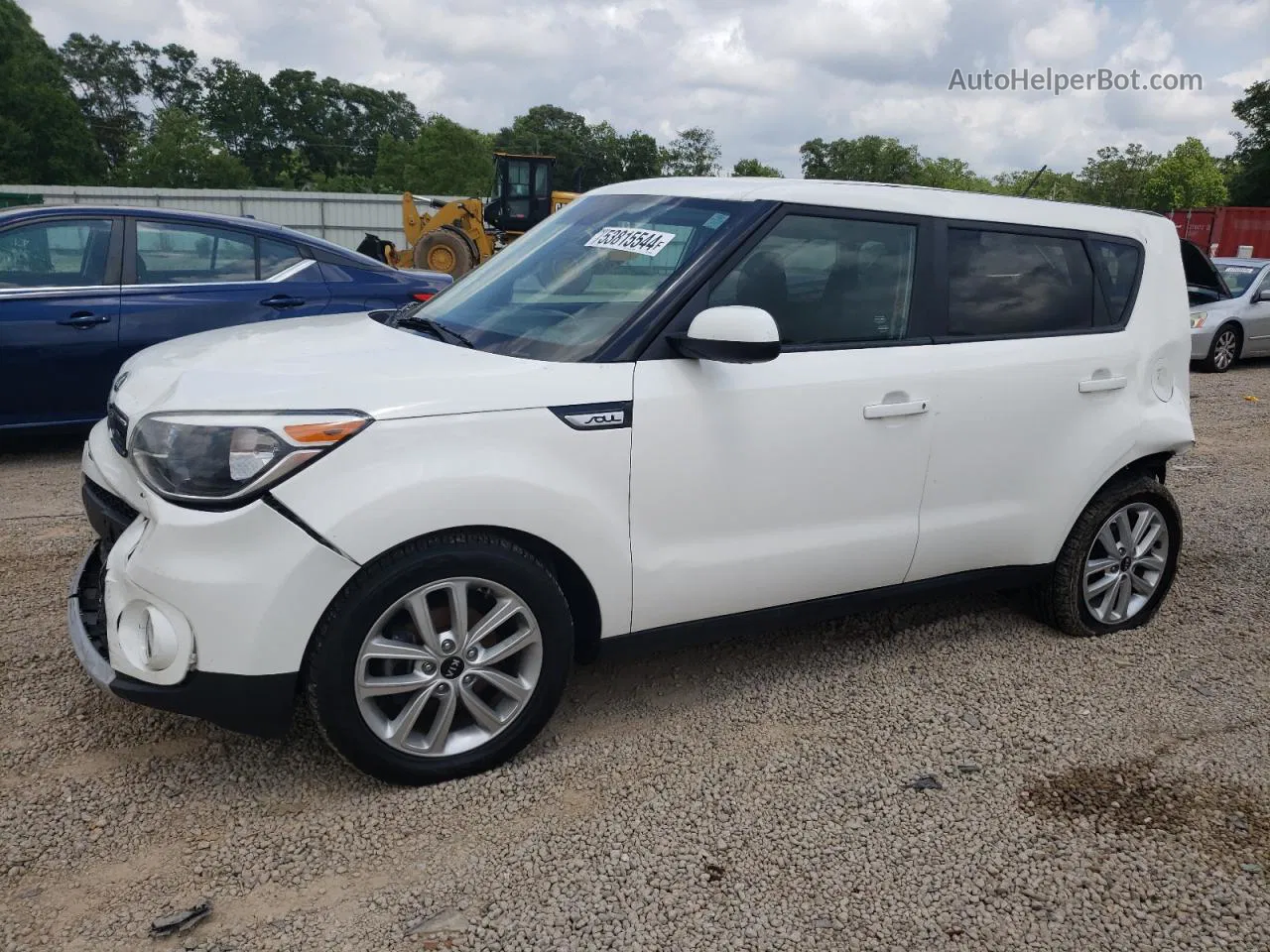 2019 Kia Soul + White vin: KNDJP3A51K7676916