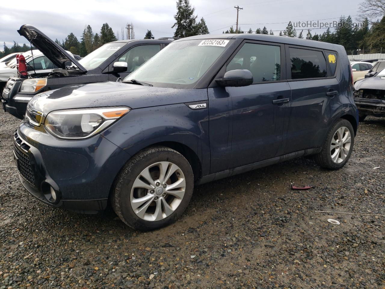 2016 Kia Soul + Charcoal vin: KNDJP3A52G7254256