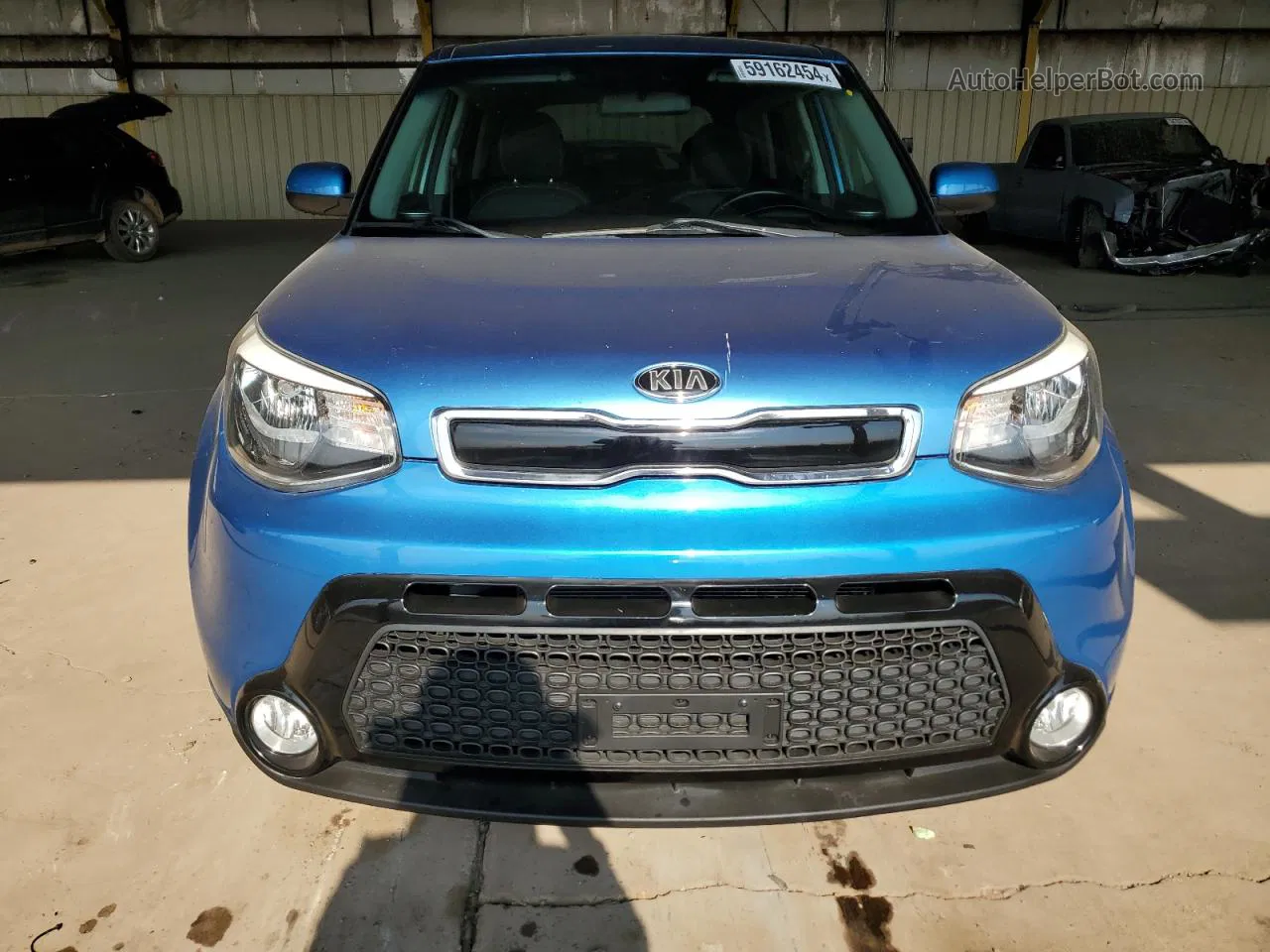 2016 Kia Soul + Синий vin: KNDJP3A52G7297334