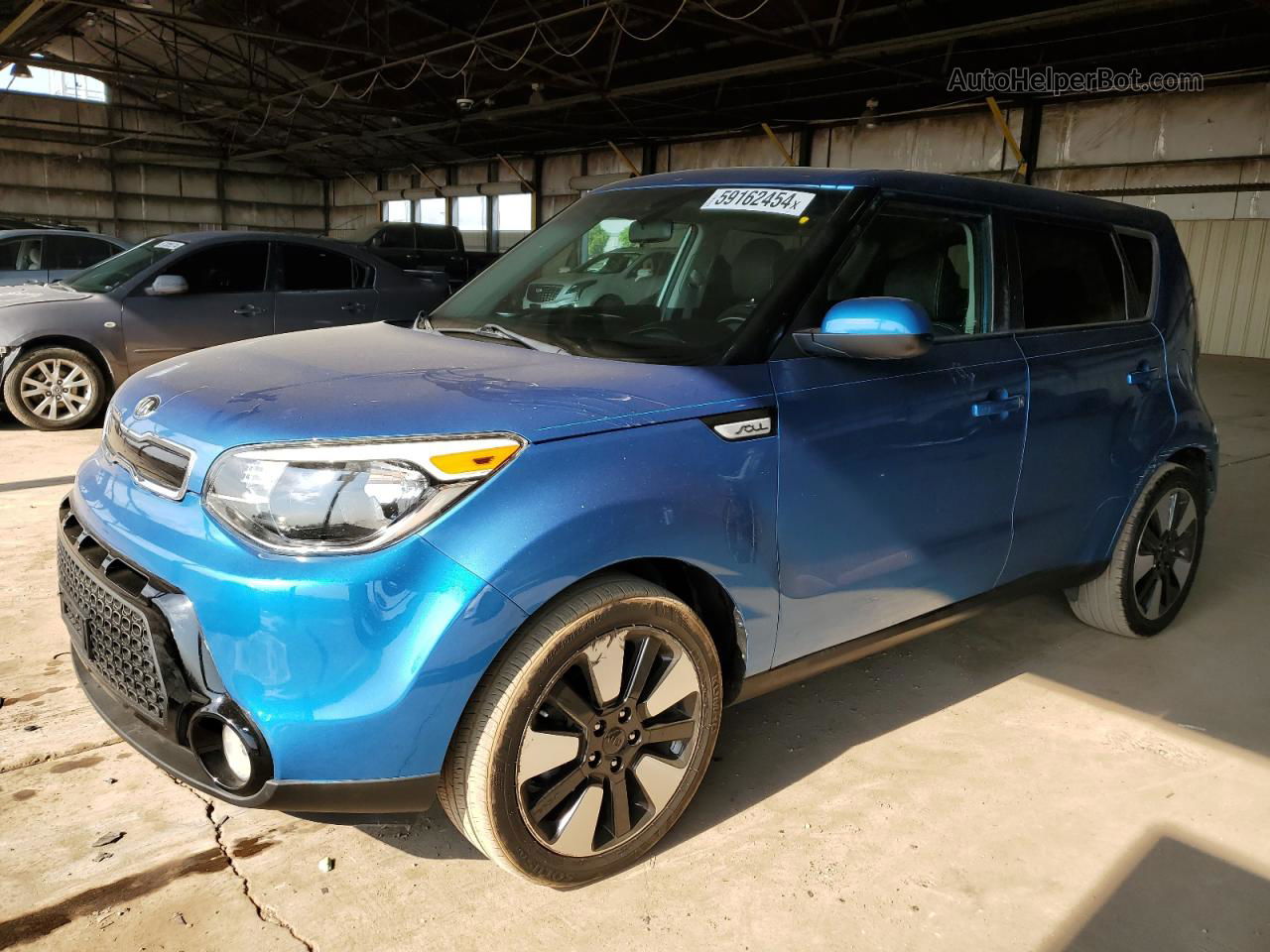 2016 Kia Soul + Blue vin: KNDJP3A52G7297334