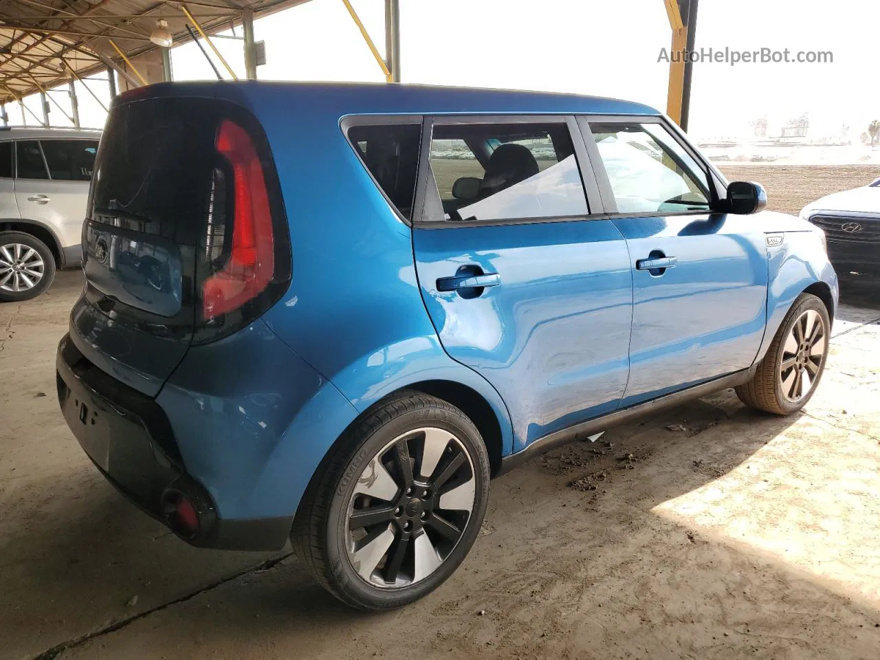 2016 Kia Soul + Синий vin: KNDJP3A52G7297334