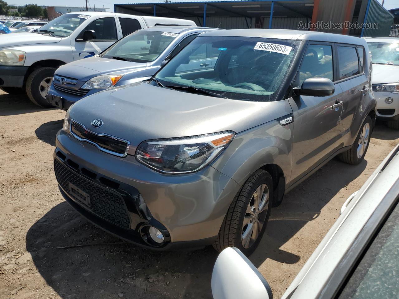 2016 Kia Soul + Silver vin: KNDJP3A52G7322135