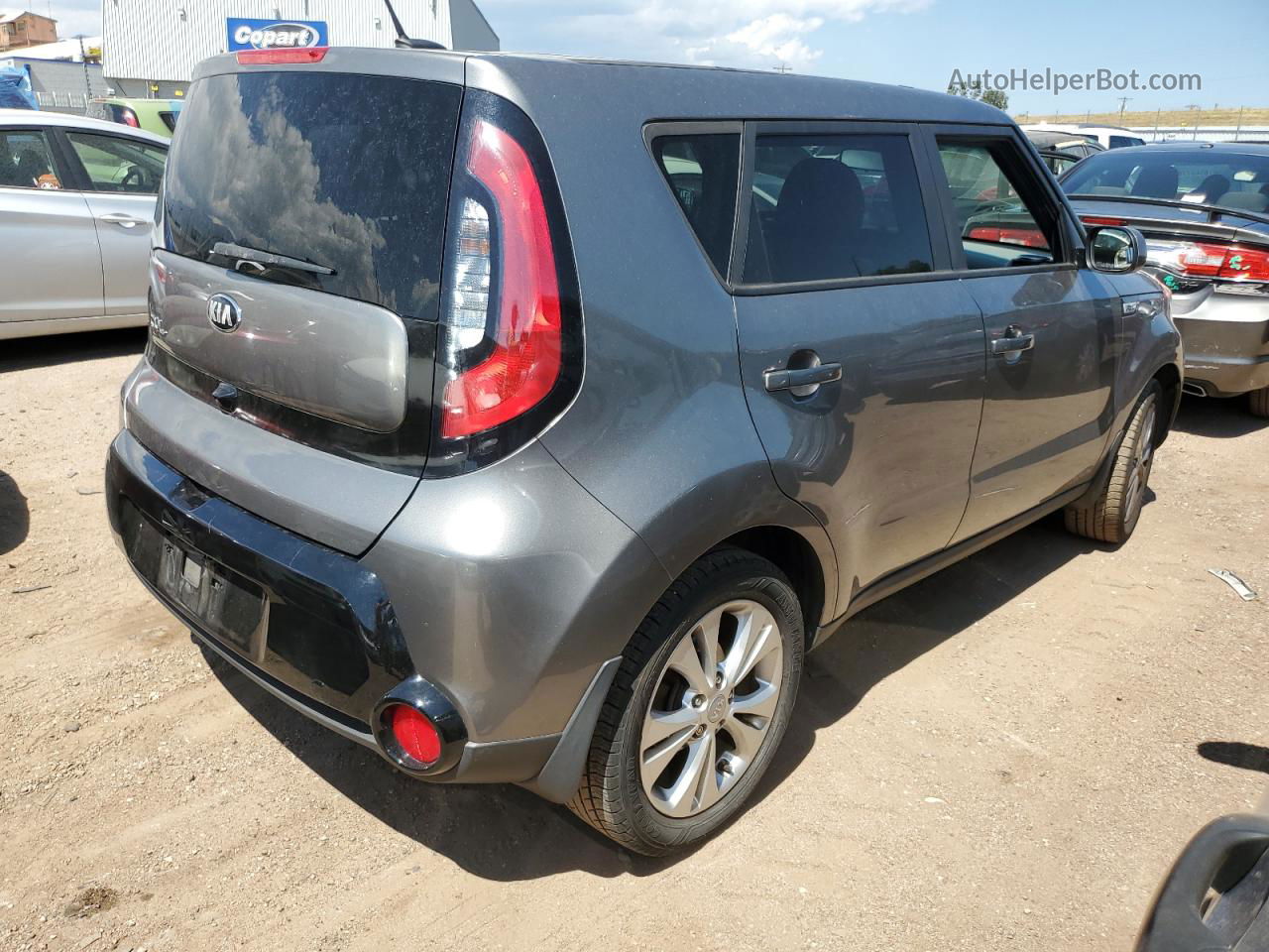 2016 Kia Soul + Серебряный vin: KNDJP3A52G7322135