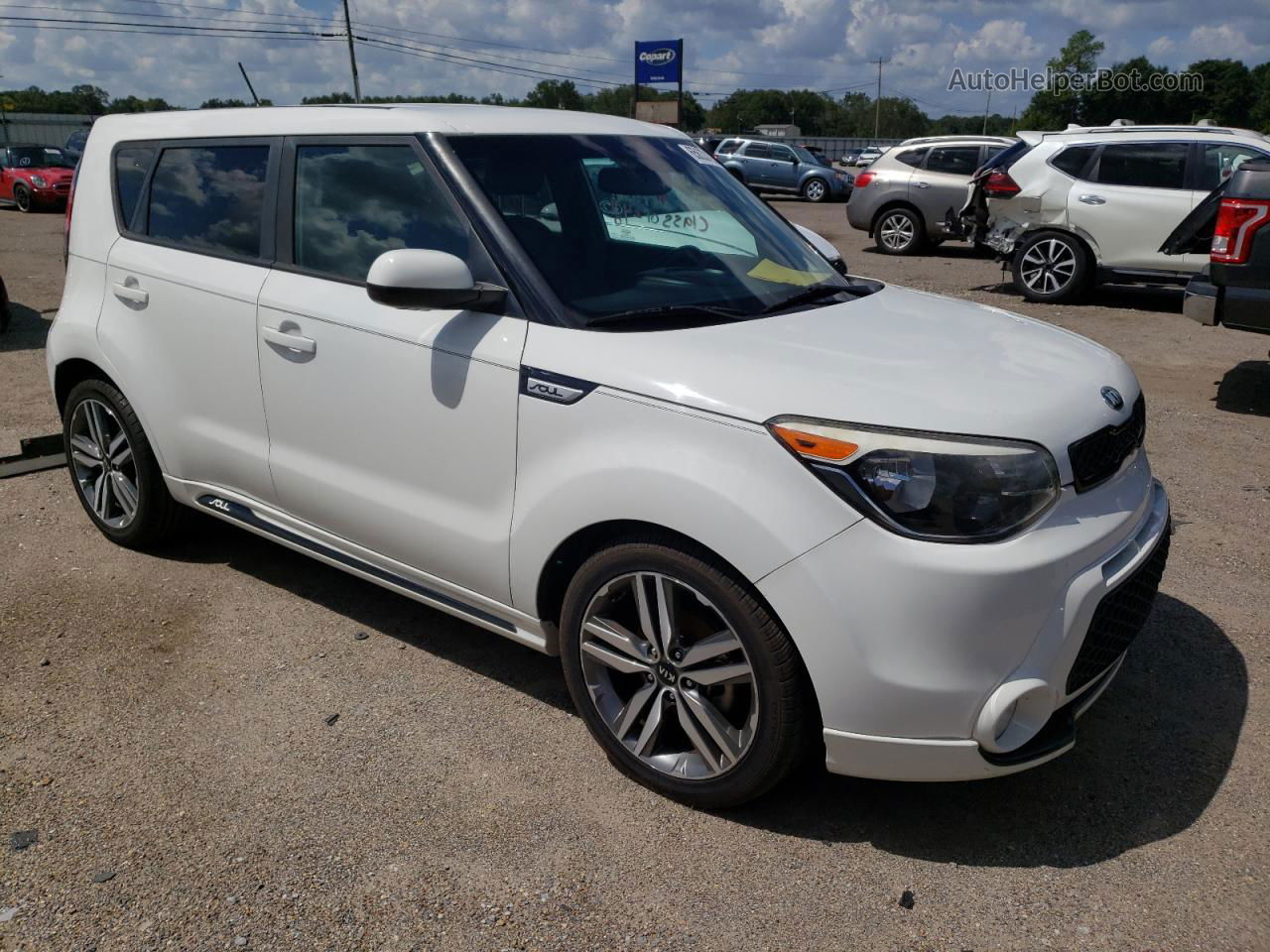 2016 Kia Soul + Белый vin: KNDJP3A52G7346600