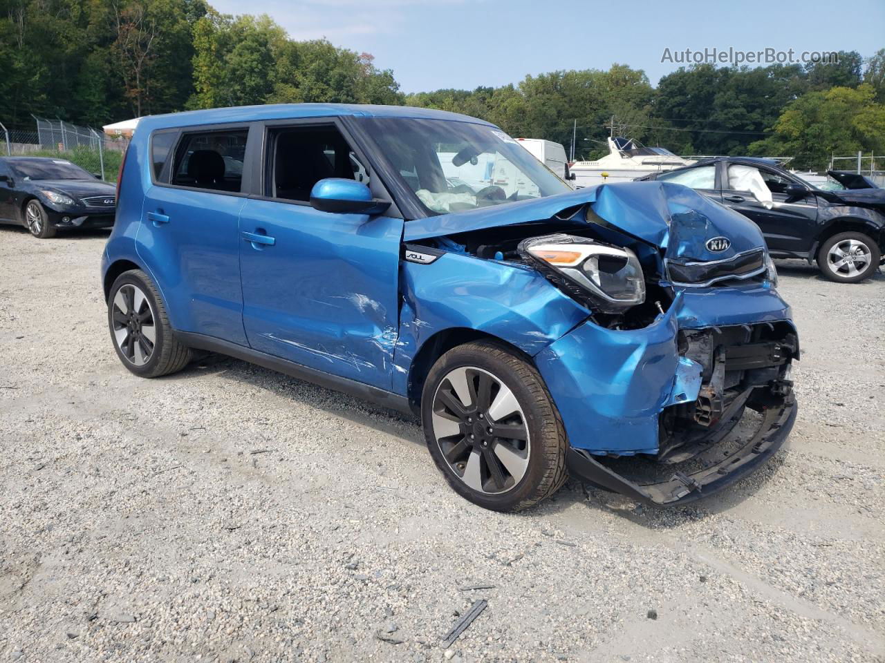 2016 Kia Soul + Blue vin: KNDJP3A52G7357077