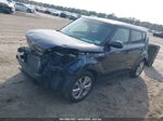 2016 Kia Soul + Dark Blue vin: KNDJP3A52G7373361