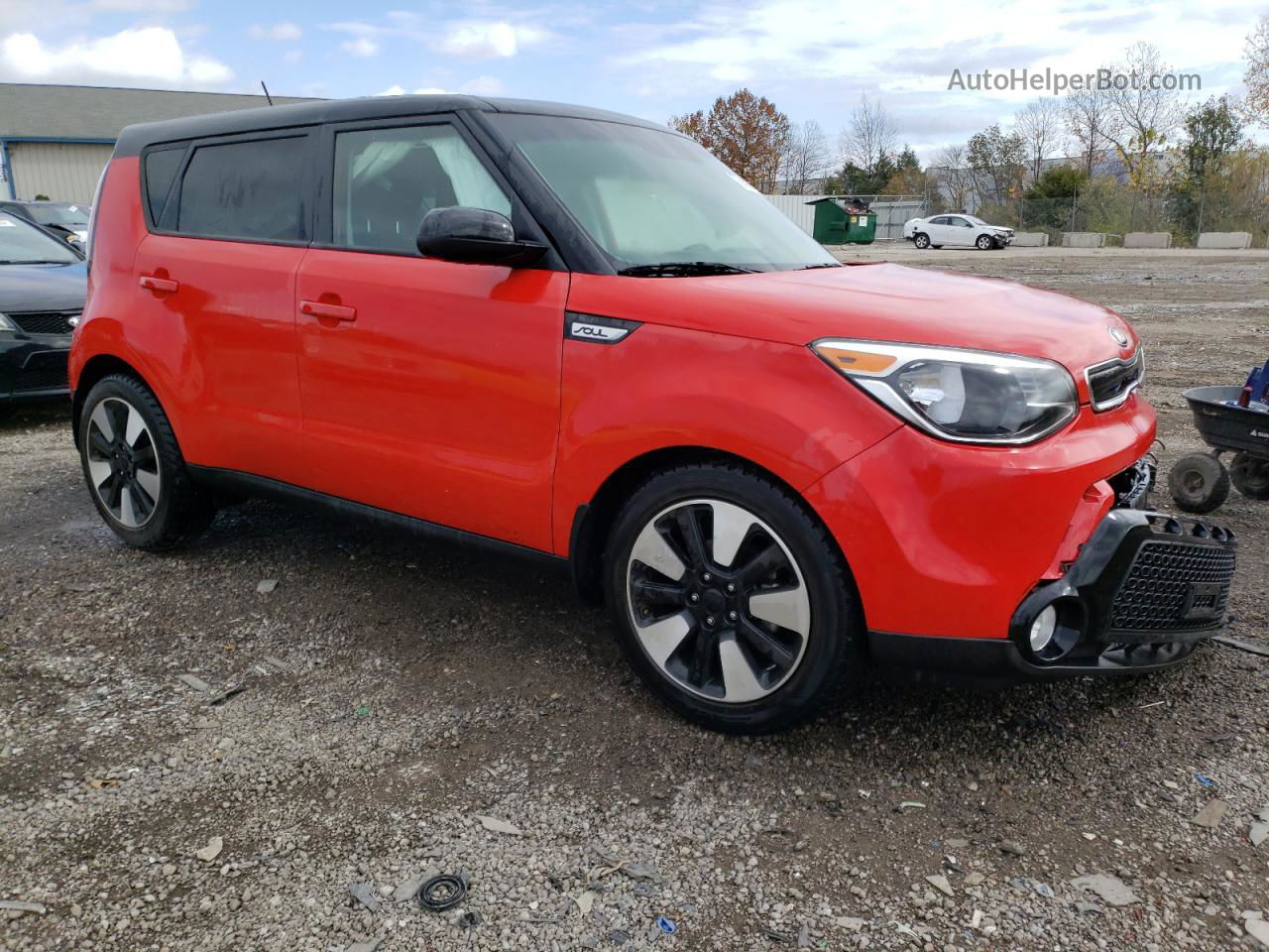 2016 Kia Soul + Red vin: KNDJP3A52G7380312