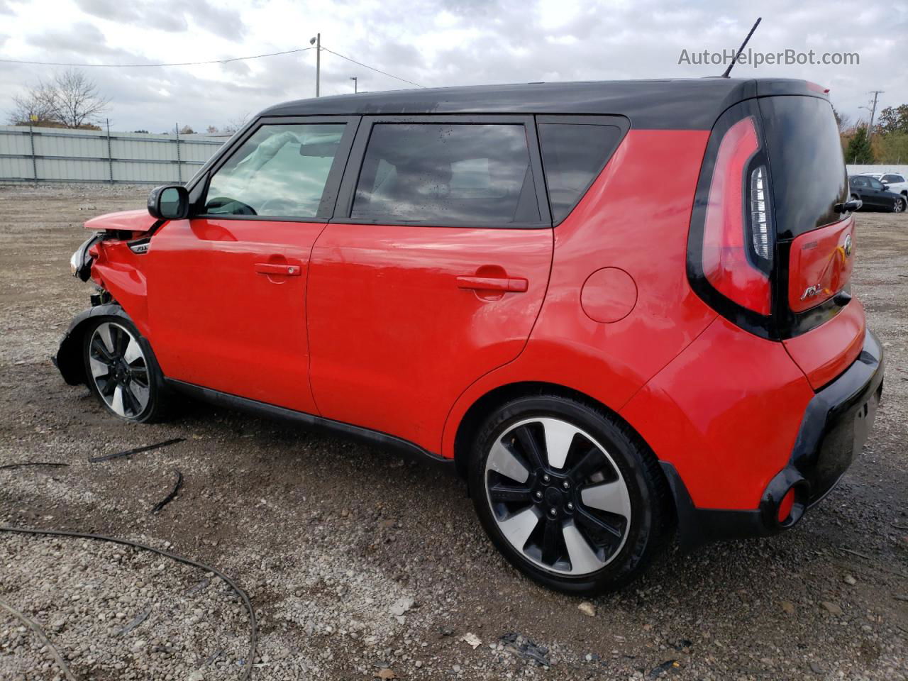 2016 Kia Soul + Red vin: KNDJP3A52G7380312